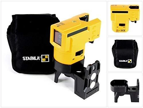 Kryžminis lazerinis nivelyras LAX 50 G, žalias, Stabila