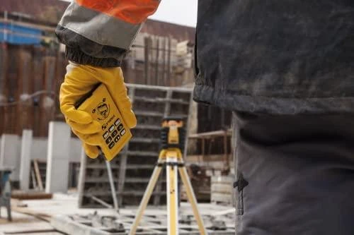 Lazerinis rotacinis nivelyras LAR 350 + trikojis + liniuotė, Stabila