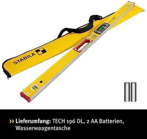 Elektroninis gulsčiukas STABILA IP67 Tech 196 DL 122cm