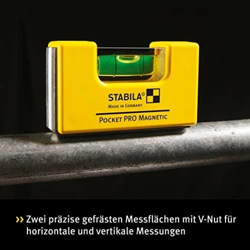 Magnetinis gulsčiukas Stabila 101 POCKET-PRO-Magnetic CLIP