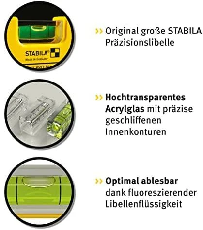 Magnetinis gulsčiukas Stabila 101 POCKET-PRO-Magnetic CLIP