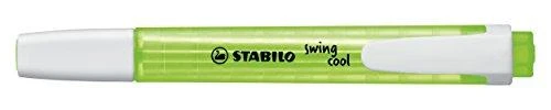 Šviesiai žalias Stabilo Swing Cool žymeklis