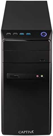 Stacionarus kompiuteris Captiva Power Starter PC R64-120 R5-5600G 16GB/500GB SSD W11