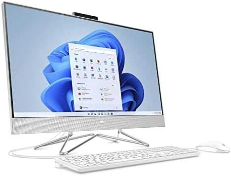 Stacionarus kompiuteris Hewlett Packard (HP) „HP All-in-One“ kompiuteris 27-cr0102ng [68,5 cm (27 colių) FHD ekranas, „Intel i5-1335U“, 16 GB RAM, 1 TB SSD, „Iris Xe Grafik“, „Windows 11“]