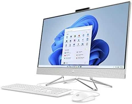Stacionarus kompiuteris Hewlett Packard (HP) „HP All-in-One“ kompiuteris 27-cr0102ng [68,5 cm (27 colių) FHD ekranas, „Intel i5-1335U“, 16 GB RAM, 1 TB SSD, „Iris Xe Grafik“, „Windows 11“]