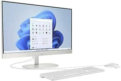 Stacionarus kompiuteris Hewlett Packard (HP) „HP All-in-One“ kompiuteris 27-cr0104ng [68,5 cm (27 colių) FHD ekranas, „Ryzen 7 7730U“, 16 GB RAM, 1 TB SSD, „Windows 11“]