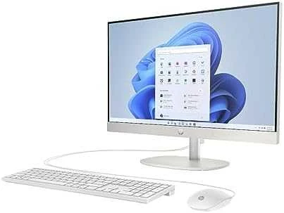 Stacionarus kompiuteris „HP All-in-One“ kompiuteris 27-cr0106ng [68,5 cm (27 colių) FHD ekranas, „Intel Core i5-1335U“, 16 GB RAM, 512 GB SSD, „Iris Xe Grafik“, „Windows 11“]