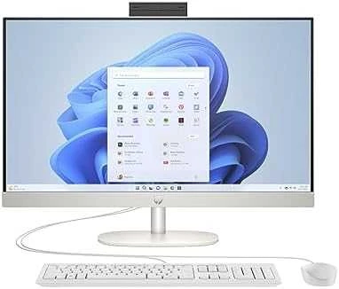 Stacionarus kompiuteris „HP All-in-One“ kompiuteris 27-cr0106ng [68,5 cm (27 colių) FHD ekranas, „Intel Core i5-1335U“, 16 GB RAM, 512 GB SSD, „Iris Xe Grafik“, „Windows 11“]