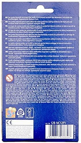 Spalvoti pieštukai STAEDTLER Noris Jumbo, 12 vnt.