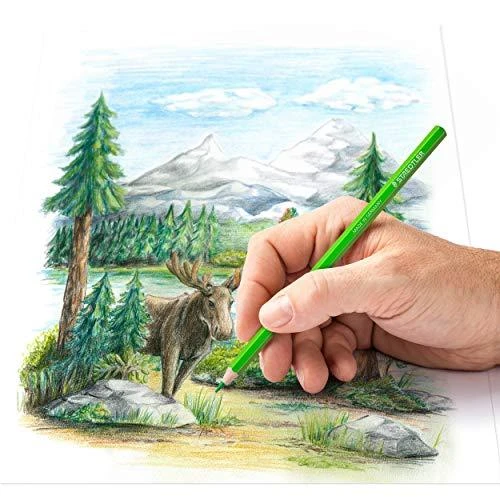 Staedtler šešiakampės kreidelės 24 spalvų Design Journey