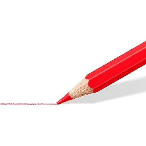Staedtler spalvotas pieštukas - raudona linija