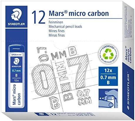 Staedtler TALPYKLĖ Feinmine Mars micro 0,7mm B 12St 12 Stück