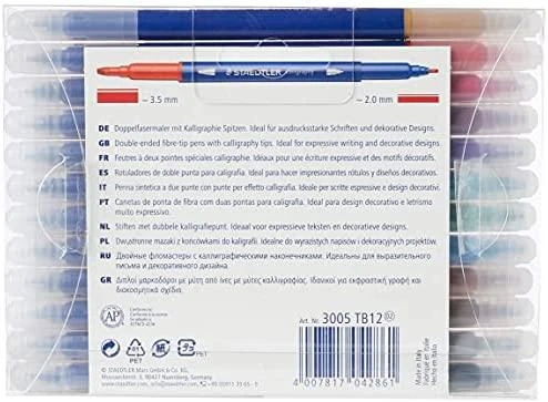 Staedtler Art žymeklis 12 spalvų