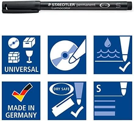 Staedtler STAEDTLER Folienstift Lumocolor S perm 6St