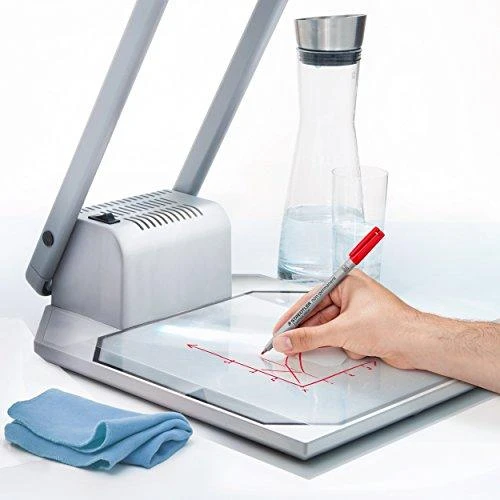 Staedtler LUMOCOLOR Sauso trynimo žymeklis OHP M, 4 spalvų dėklas (STA018)