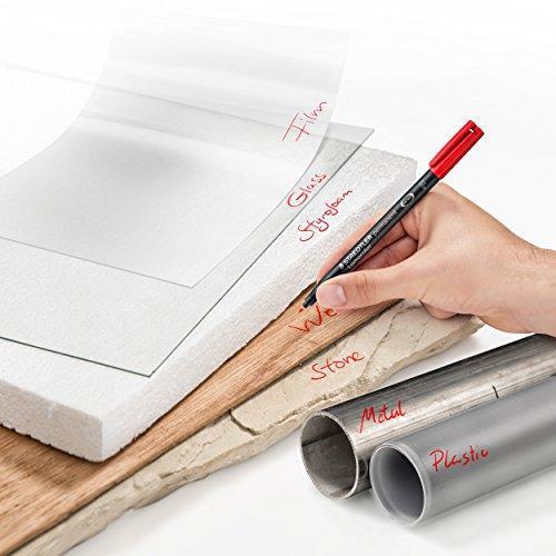Staedtler Foliopis Lumocolor ST318-2 raudona (10vnt) (179592)