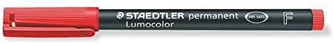 Staedtler Foliopis Lumocolor ST318-2 raudona (10vnt) (179592)