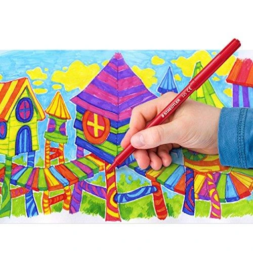 Flomasteriai STAEDTLER Noris Club, 24 splavų
