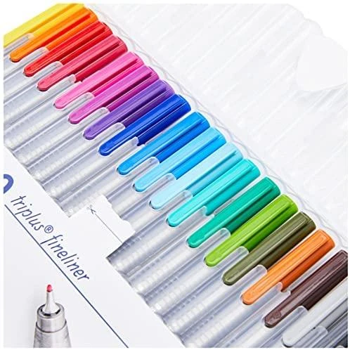 Staedtler triplus fineliner 20 spalvų