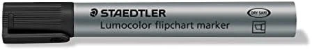 Staedtler STAEDTLER Flipchartmarker Lumocolor juodas 10 Stück