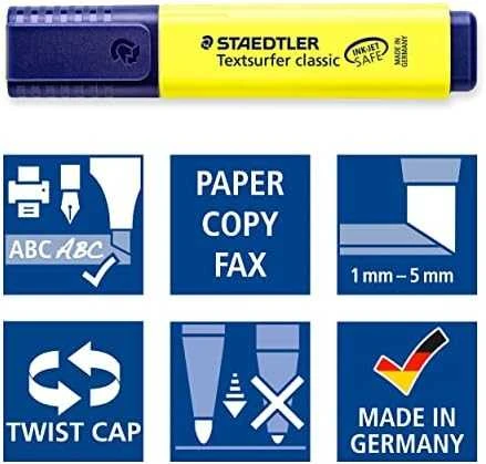 Teksto žymeklis STAEDTLER TEXTSURFER 364