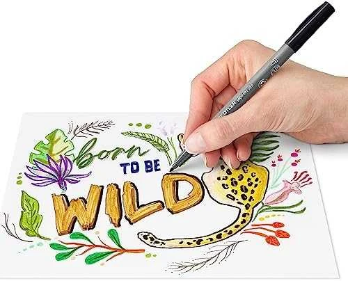 Staedtler MultiInk Pigment Arts intensywny długopis juoda komplektas 2 vnt. retail