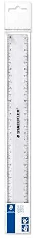 Staedtler 562 300 PB, Linijė su skalėmis, plastikinė, permatoma, 300 mm, blisteris, 1 vnt.
