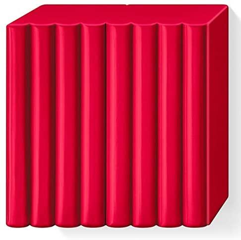 Modeliavimo masė - Fimo Professional - Karmininė - 85 g - Kietėja krosnyje - Uždaroma pakuotė
