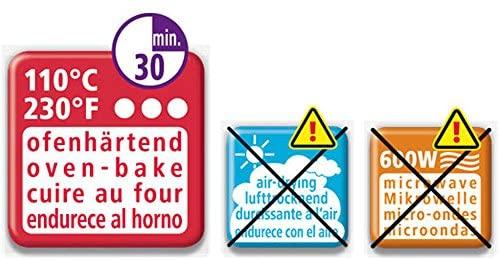 Modelinas FIMO EFFECT, 57 g, naktį šviečianti balta sp.