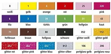 Fimo Plastikiniai masė termoreaktyviosios Vaikų blizgesio mėlyna 42g