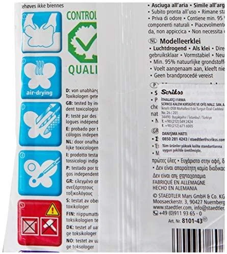 Staedtler Fimo Air Basic 8101-43 džiūstantis modelinas 1kg - Flesh