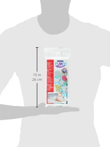 Fimo Oro šviesos plastiko masė balta 250g