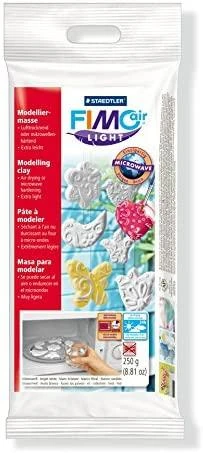 Fimo Oro šviesos plastiko masė balta 250g