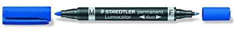 Staedtler TALPYKLĖ Zweispitzarder Lumocolor perm blau 10 Stück