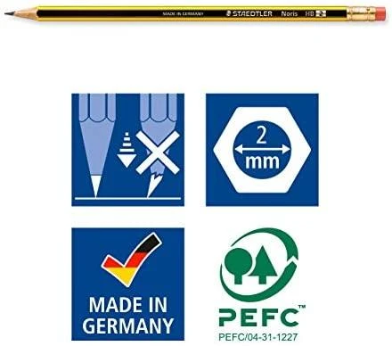Staedtler STAEDTLER Köcher Bleistift Noris Ti 72 Stück