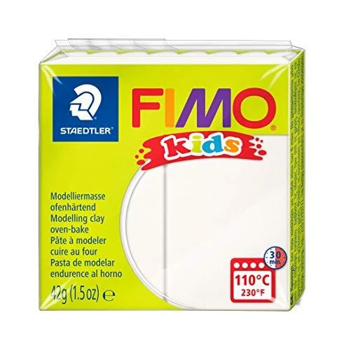 Fimo Vizuali masė termoreaktyvioji Vaikų balta 42g