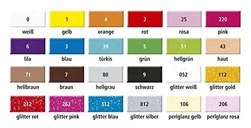 Fimo Vizuali masė termoreaktyvioji Vaikų balta 42g