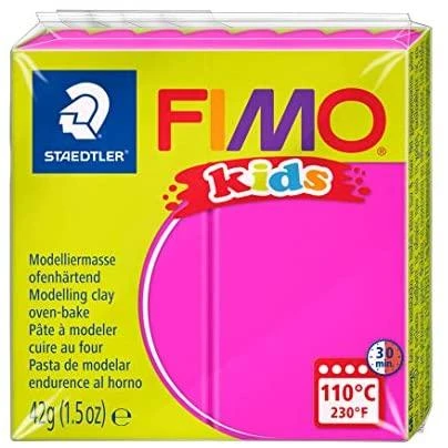 Fimo Termoreaktinga plastikinė masė Vaikiška fuksija 42g