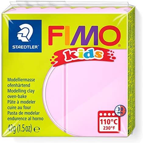 Fimo termoreaktinga plastikinė masė Kids rožinė 42g