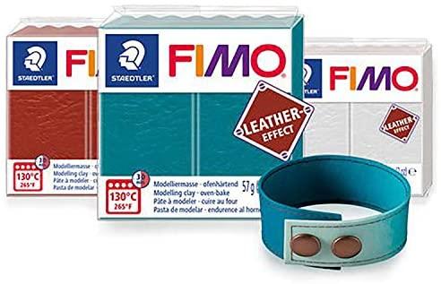 Modelinas FIMO, odos efektas, 57 g, šviesiai pilka sp.