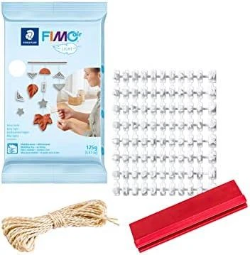 Staedtler Staedtler FIMOair Keepsake, Modelinis, Baltas, Suaugusiam, 92 vnt., 125 g, Dėžutė