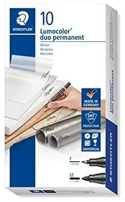 Staedtler MARKER STAEDTLER LUMOCOLOR 348 DABARTINIS GALUTINIS LAIKOTARPIS