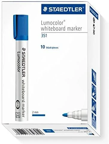 Staedtler STAEDTLER Whiteboardmarker Lumocolor blau 10 Stück