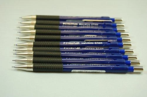 Staedtler Mars micro 775 0.7mm, Juoda, Mėlyna, Juoda, 0.7 mm, Metalas, 0.7 m, Išsukamas