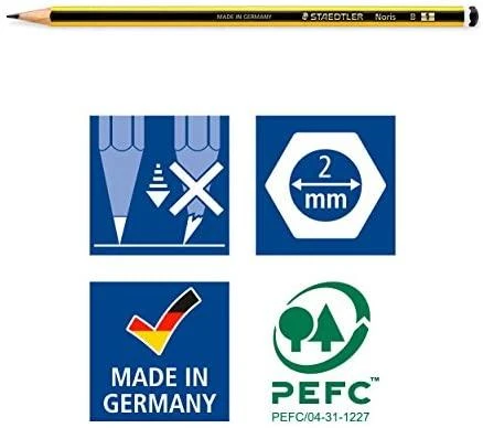 Staedtler Noris B pieštukas Nr.1