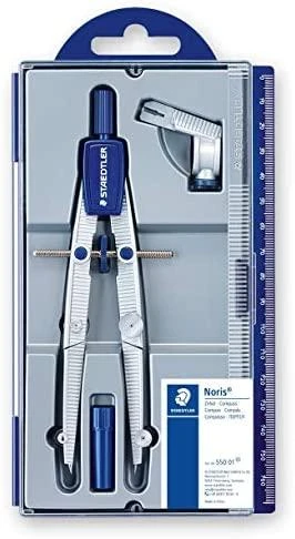 STAEDTLER Schulzirkel Noris Club sidabrinis