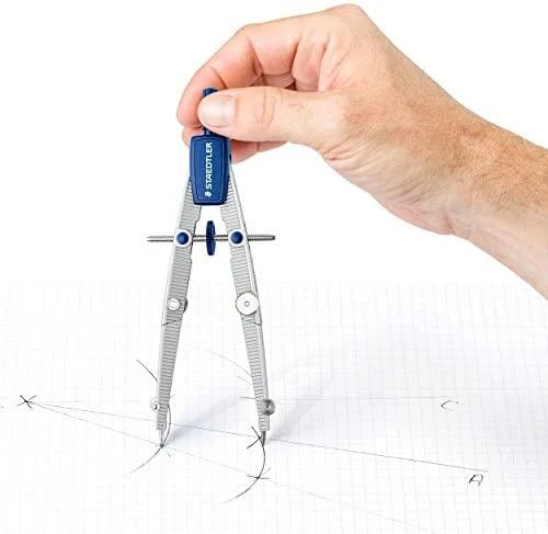 STAEDTLER Schulzirkel Noris Club sidabrinis