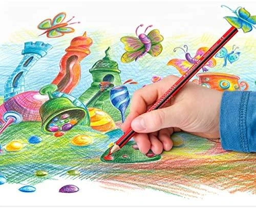 Spalvoti pieštukai STAEDTLER NORIS 12 spalvų