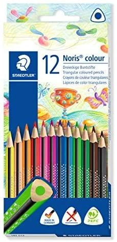 Spalvoti pieštukai STAEDTLER NORIS 12 spalvų