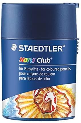 Staedtler galąstuvas NORIS CLUB dvigubas su konteineris, apvalus (STA123)